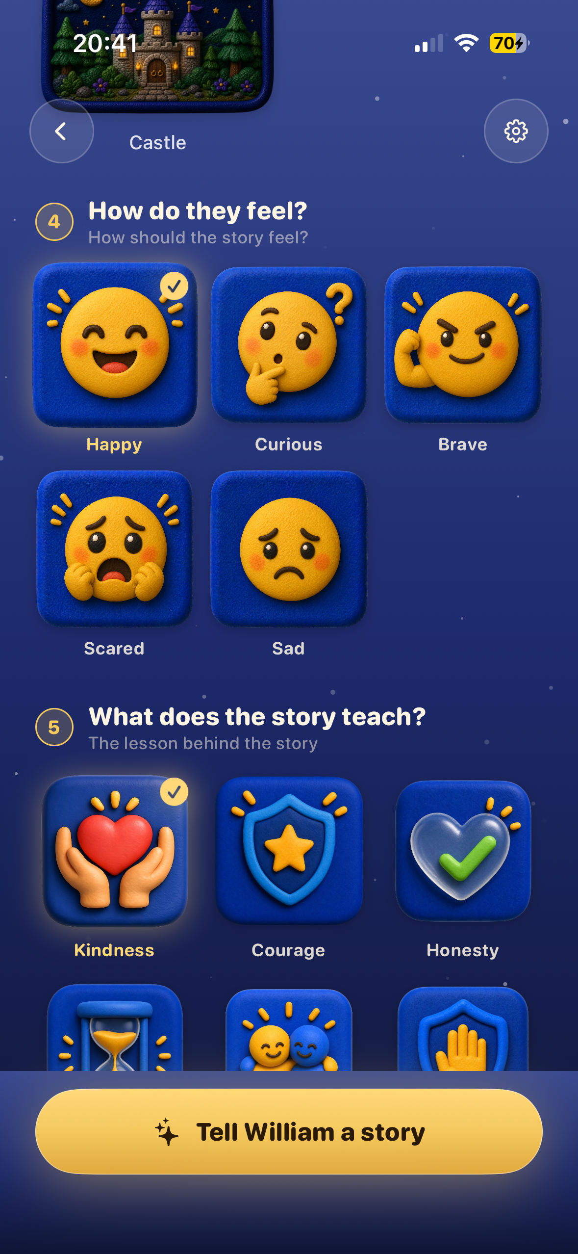 Snoory app screenshot 2
