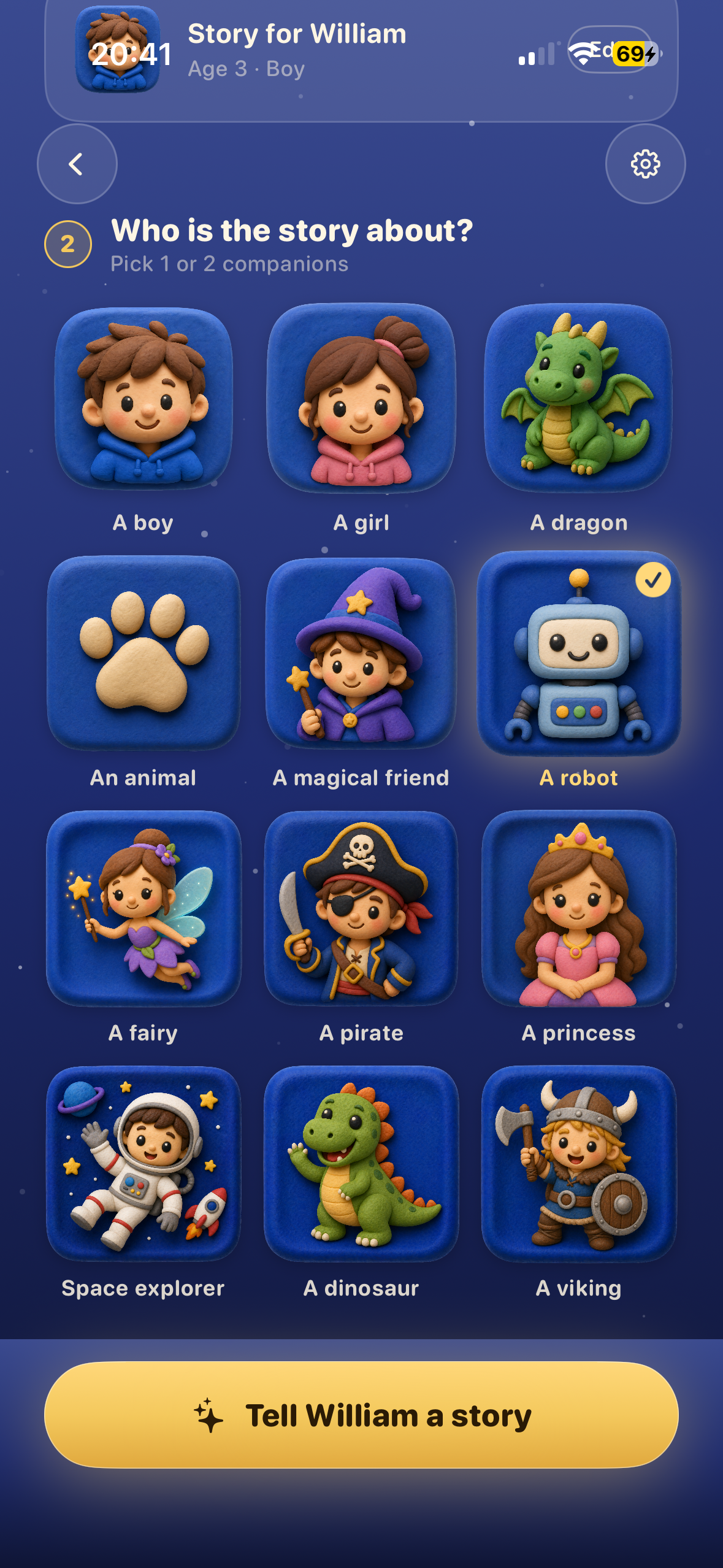 Snoory app screenshot 3